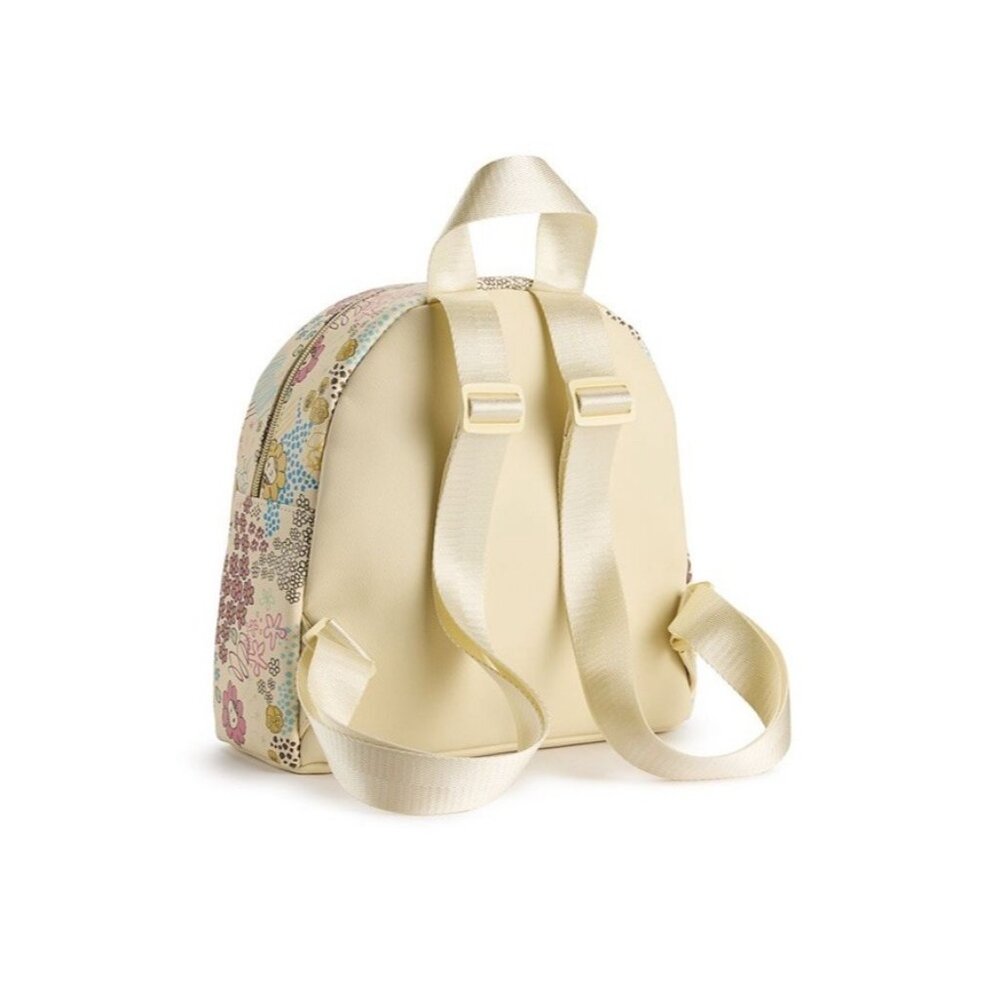Peanuts Snoopy Cottage Floral Spring All Over Print Mini Backpack Adjustable - Picture 2 of 8
